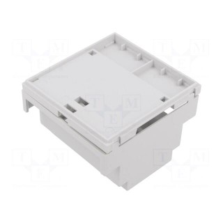 Enclosure: for DIN rail mounting | Y: 90mm | X: 88mm | Z: 58mm | PPO