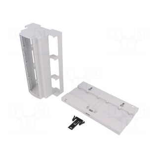 Enclosure: for DIN rail mounting | Y: 91mm | X: 160.2mm | Z: 53mm | ABS