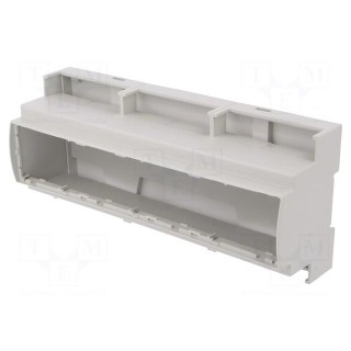 Enclosure: for DIN rail mounting | Y: 91mm | X: 213mm | Z: 53mm | ABS