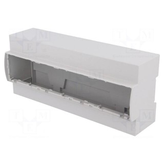 Enclosure: for DIN rail mounting | Y: 91mm | X: 213mm | Z: 62mm | grey