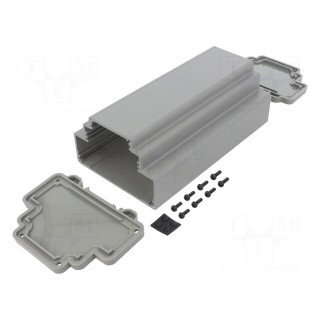 Enclosure: for DIN rail mounting | Y: 98.3mm | X: 166.7mm | Z: 69mm