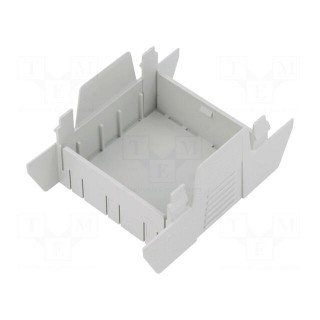 Cover | for enclosures | UL94HB | Series: EH 52,5 | Mat: ABS | grey
