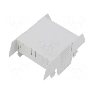 Cover | for enclosures | UL94HB | Series: EH 52,5 | Mat: ABS | grey