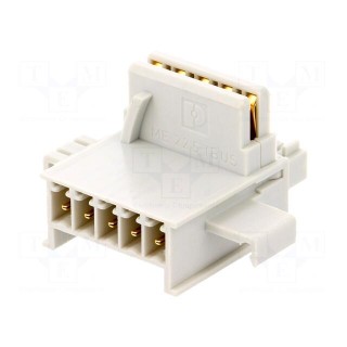 DIN rail bus connectors | connecting ME MAX  modules | UL94V-0