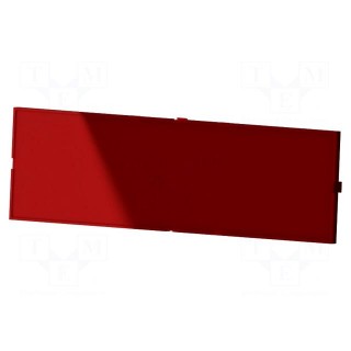 Front panel | with quick-release chuck | semi-transparent red