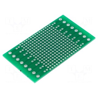 Prototype board | green | UL94V-0 | Series: EH 45 FLAT | Mat: FR 4-21