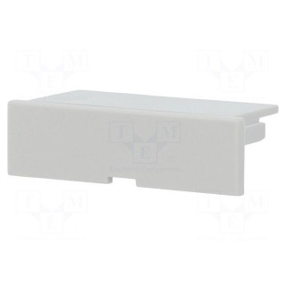 Stopper | for enclosures | grey | HM-1597DIN2GY,HM-1597DIN4GY