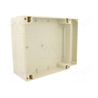 Enclosure: wall mounting | X: 160mm | Y: 211mm | Z: 71mm | ABS | grey | IP65