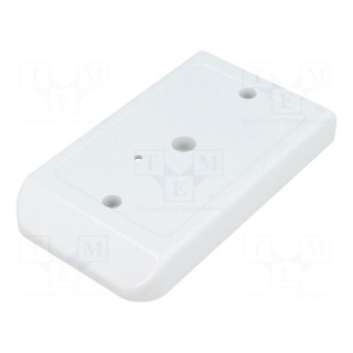 Enclosure: wall mounting | X: 68mm | Y: 141mm | Z: 25mm | ABS | grey