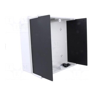 Enclosure: with panel | 1598 | X: 160mm | Y: 160mm | Z: 86mm | ABS | IP54