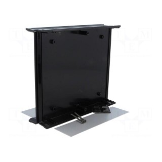 Enclosure: with panel | CAB | X: 154mm | Y: 173mm | Z: 47mm | ABS | black