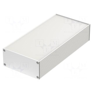 Enclosure: with panel | Filotec | X: 105mm | Y: 220mm | Z: 48mm | natural