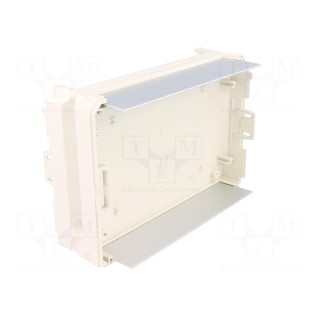 Enclosure: with panel | MOTEC S | X: 155mm | Y: 105mm | Z: 40mm | ABS | IP40