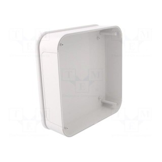 Enclosure: with panel | PF | X: 175mm | Y: 175mm | Z: 50mm | ABS | white
