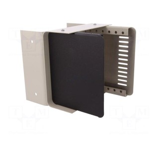 Enclosure: with panel | vented | 1401 | X: 152mm | Y: 152mm | Z: 127mm