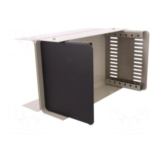 Enclosure: with panel | vented | 1401 | X: 152mm | Y: 254mm | Z: 127mm
