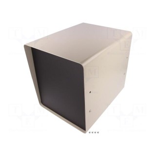 Enclosure: with panel | vented | 1401 | X: 203mm | Y: 254mm | Z: 229mm