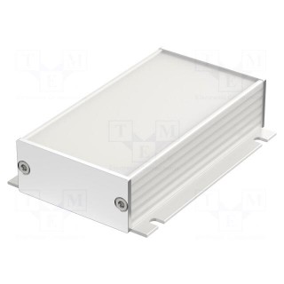 Enclosure: with panel | with fixing lugs | Filotec | X: 55.3mm | IP40