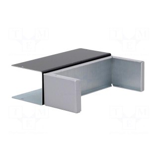 Enclosure: with panel | X: 53.5mm | Y: 160mm | Z: 69mm | aluminium
