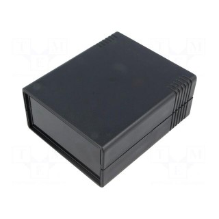 Enclosure: with panel | X: 91mm | Y: 111mm | Z: 49mm | ABS | black