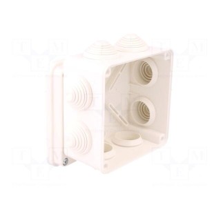 Enclosure: junction box | X: 110mm | Y: 110mm | Z: 67mm | wall mount
