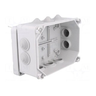 Enclosure: junction box | X: 119mm | Y: 164mm | Z: 77mm | wall mount