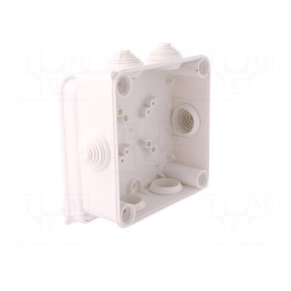 Enclosure: junction box | X: 133mm | Y: 133mm | Z: 64mm | wall mount