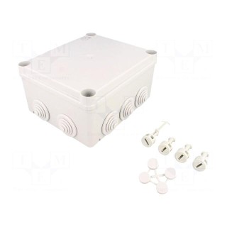 Enclosure: junction box | X: 145mm | Y: 170mm | Z: 87mm | wall mount