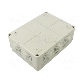 Enclosure: junction box | X: 148mm | Y: 198mm | Z: 79mm | wall mount