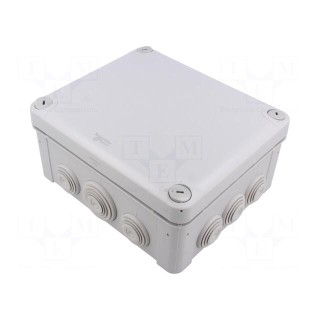 Enclosure: junction box | X: 165mm | Y: 195mm | Z: 90mm | wall mount