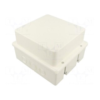 Enclosure: junction box | X: 170mm | Y: 190mm | Z: 120mm | wall mount