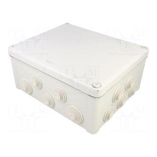 Enclosure: junction box | X: 245mm | Y: 295mm | Z: 125mm | wall mount