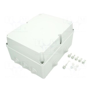 Enclosure: junction box | X: 251mm | Y: 323mm | Z: 170mm | wall mount
