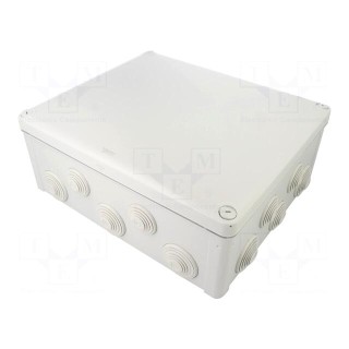 Enclosure: junction box | X: 300mm | Y: 345mm | Z: 130mm | wall mount
