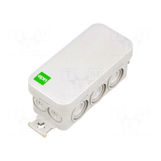 Enclosure: junction box | X: 45mm | Y: 90mm | Z: 39mm | wall mount | IP55
