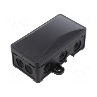 Enclosure: junction box | X: 72mm | Y: 95mm | Z: 40mm | wall mount | IP54