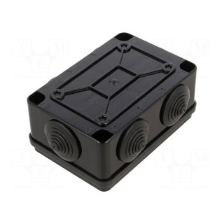 Enclosure: junction box | X: 80mm | Y: 120mm | Z: 50mm | ABS,polystyrene
