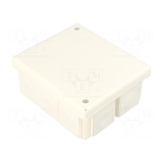 Enclosure: junction box | X: 80mm | Y: 95mm | Z: 40mm | wall mount | IP54