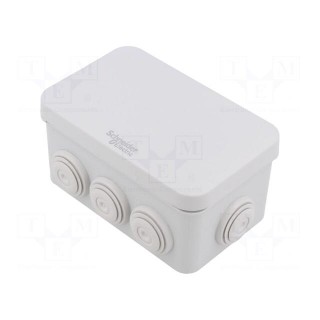 Enclosure: junction box | X: 83mm | Y: 125mm | Z: 61mm | wall mount | IP55