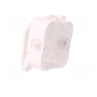 Enclosure: junction box | X: 86mm | Y: 86mm | Z: 35mm | with fixing lugs