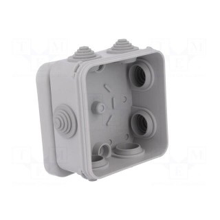 Enclosure: junction box | X: 90mm | Y: 90mm | Z: 45mm | wall mount | IP55