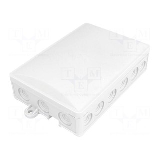Enclosure: junction box | X: 95mm | Y: 157mm | Z: 40mm | wall mount | IP54