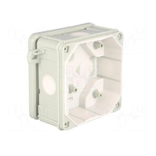 Enclosure: junction box | X: 98mm | Y: 98mm | Z: 46mm | wall mount | IP55