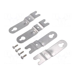 Set of clips | stainless steel | Series: ENYSTAR | 4pcs.
