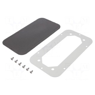 Adapter | steel | cable gland plate