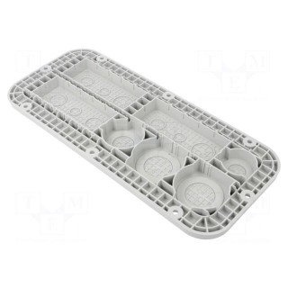 Cable gland plate