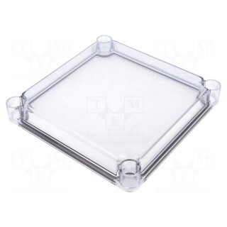 Cover | X: 190mm | Y: 190mm | Z: 30mm | Cover mat: polycarbonate