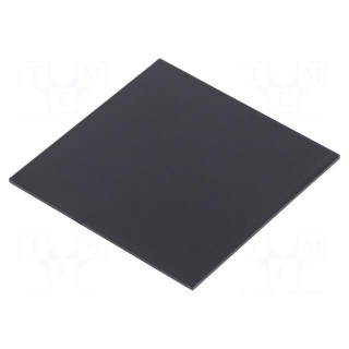 Cover | X: 60mm | Y: 60mm | G606050B | -20÷60°C | Cover mat: ABS | UL94HB