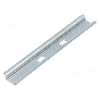 DIN rail | steel | W: 15mm | H: 5mm | L: 92mm | TK-PC-1111,TK-PC-1309