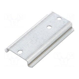 DIN rail | steel | W: 35mm | H: 7.5mm | L: 66mm | TG-ABS88,TG-PC-88